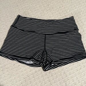 Workout spandex shorts